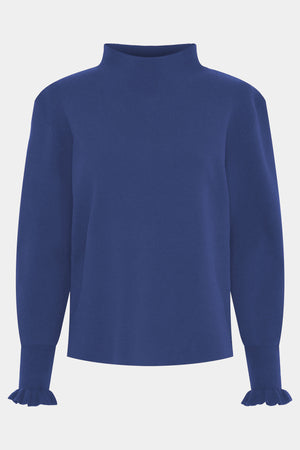 I SAY Frigga New Pullover Knitwear 636 Jeans blue