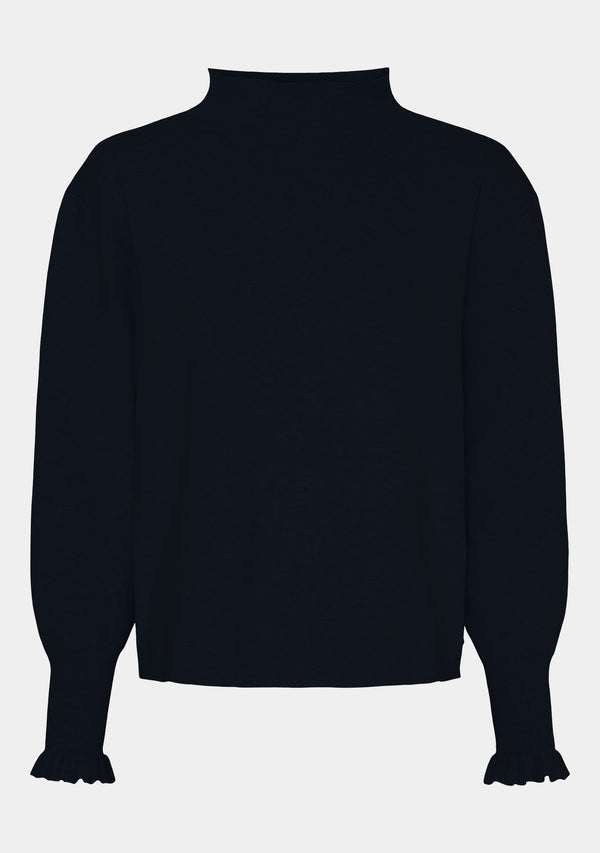 I SAY Frigga New Pullover Knitwear 640 Navy