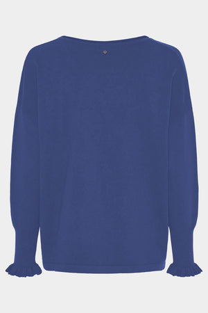 I SAY Frigga Smock Pullover Knitwear 636 Jeans blue