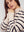 I SAY Frigga Stripe Pullover Knitwear L37 Sand w/Black