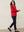 I SAY Frigga V-Neck  Knitwear 432 Fresh Red