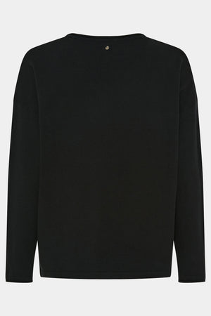 I SAY Frigga V-Neck  Knitwear 900 Black