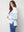 I SAY Frigga Zip Pullover Knitwear M51 Broken White w/Skyblue