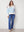 I SAY Frigga Zip Pullover Knitwear M51 Broken White w/Skyblue