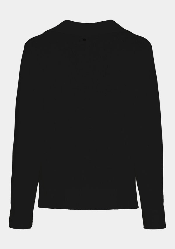 I SAY Gabi l/s Knit Knitwear 900 Black