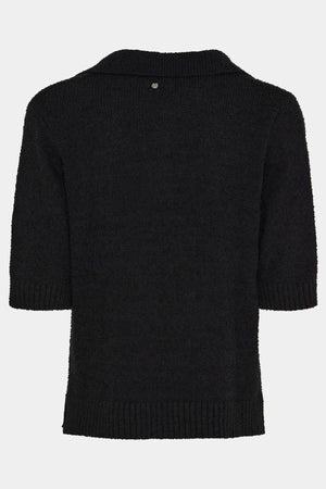 I SAY Gabi s/s Knit Knitwear 900 Black