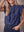 I SAY Ganja Flounce Top Tops 687 Dark Denim Wash