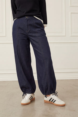 I SAY Ganja Loose Pant  K97 Unwashed Denim