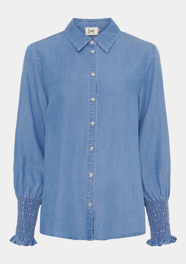 I SAY Ganja Shirt Shirts 616 Denim Blue