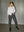 I SAY Genua Deco Jeans Pants N68 Grey w/Stones
