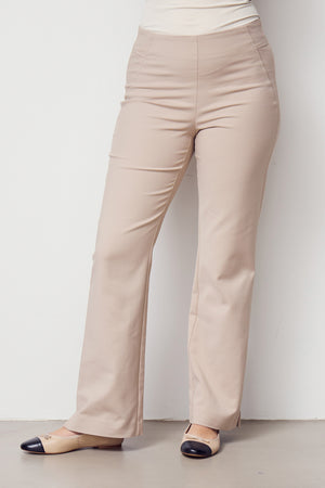 I SAY Gisla Basic Pant Pants 112 Sand
