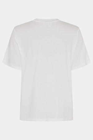 I SAY Gritt O-Neck T-Shirt T-Shirts 100 White