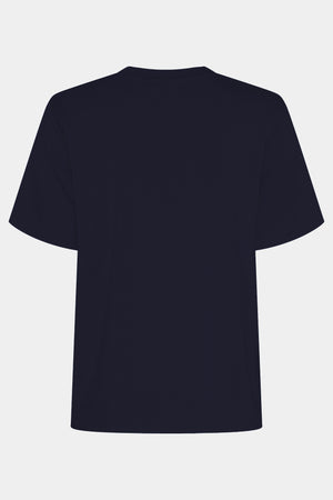 I SAY Gritt O-Neck T-Shirt T-Shirts 640 Navy