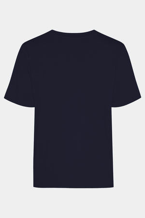 I SAY Gritt V-Neck T-Shirt T-Shirts 640 Navy
