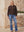 I SAY Gunda Colar Cardigan Knitwear 356 Dark brown