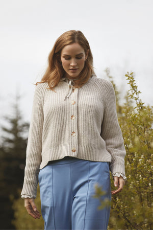 I SAY Gunda Knit Cardigan Knitwear 165 Kit