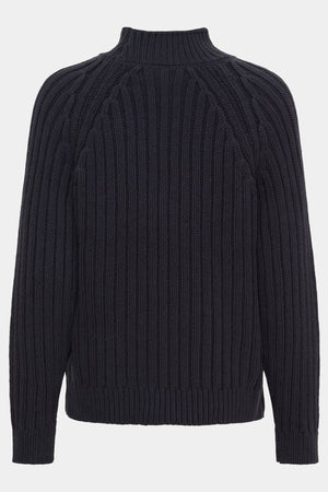 I SAY Gwen Highneck Pullover Knitwear 640 Navy