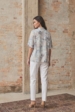 I SAY Gyta Printed Blouse Blouses A66 Summer Dream