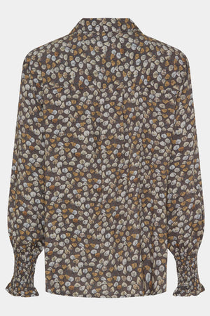 I SAY Gyta Smock Blouse Blouses M15 Grey Fall