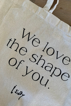 I SAY I SAY Tote Bag Accessories 101 Broken White