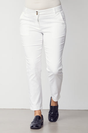 I SAY Isay Chino Pant Pants 100 White