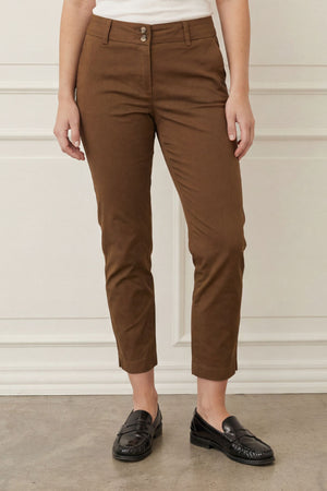 I SAY Isay Chino Pant Pants 314 Toffee