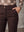 I SAY Isay Chino Pant Pants 356L Dark Brown LONG