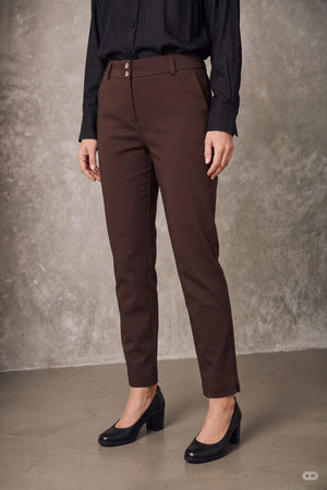 I SAY Isay Chino Pant Pants 356 Dark brown