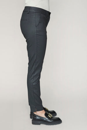 I SAY Isay Coated Pant Pants 900 Black