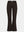 I SAY Isay Flare Coated Pant Pants 356 Dark brown