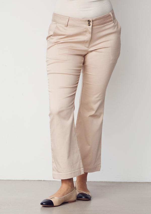 I SAY Isay Flare Pant Pants 112A Sand