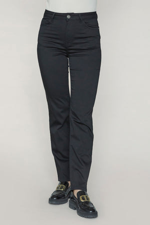 I SAY  Isay Long Straight Pant Pants 900 Black