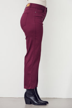 I SAY Isay Straight Pant Pants 434 Wine