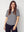 I SAY Jeila T-Shirt T-Shirts B28 Black/Broken White stripe