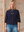I SAY Jena Poncho Blouse Knitwear 640 Navy