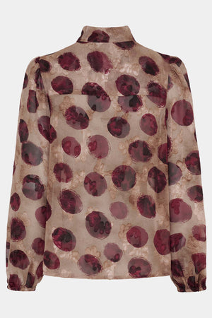 I SAY Jill Blouse Blouses M80 Wine Bomb