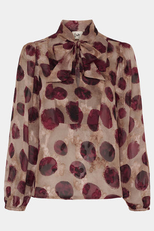 I SAY Jill Blouse Blouses M80 Wine Bomb