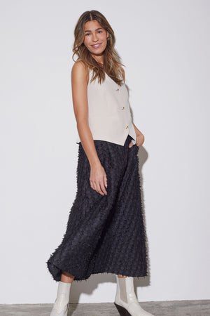 I SAY Josia Waistcoat Vest 129 Winter White