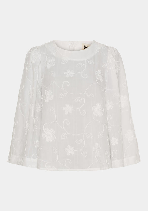 I SAY Juna Blouse Blouses 101 Broken White