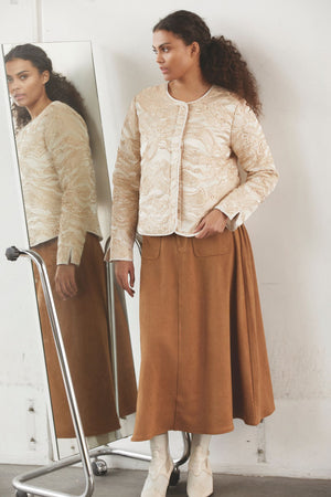 I SAY Kaja Skirt Skirts 102 Camel