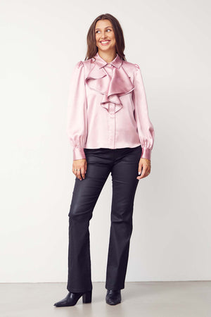 I SAY Kala Shirt Shirts 437 Luxury Rose