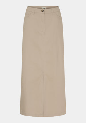 I SAY Karuna Long Skirt  Skirts 117 Dark Sand