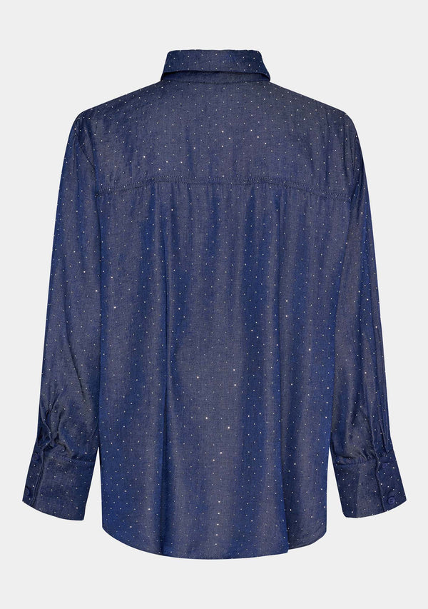 I SAY Kate Shirt Shirts G69 Blue Shine