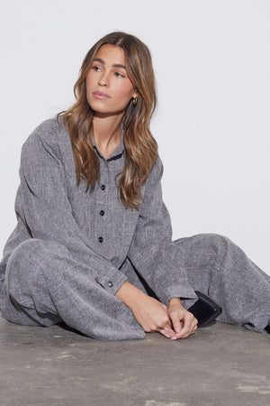 I SAY Kiwi Pant Pants 947 Grey Melange