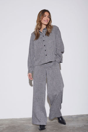I SAY Kiwi Pant Pants 947 Grey Melange
