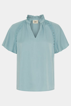 I SAY Konnie s/s Blouse Blouses 807 Light Mint