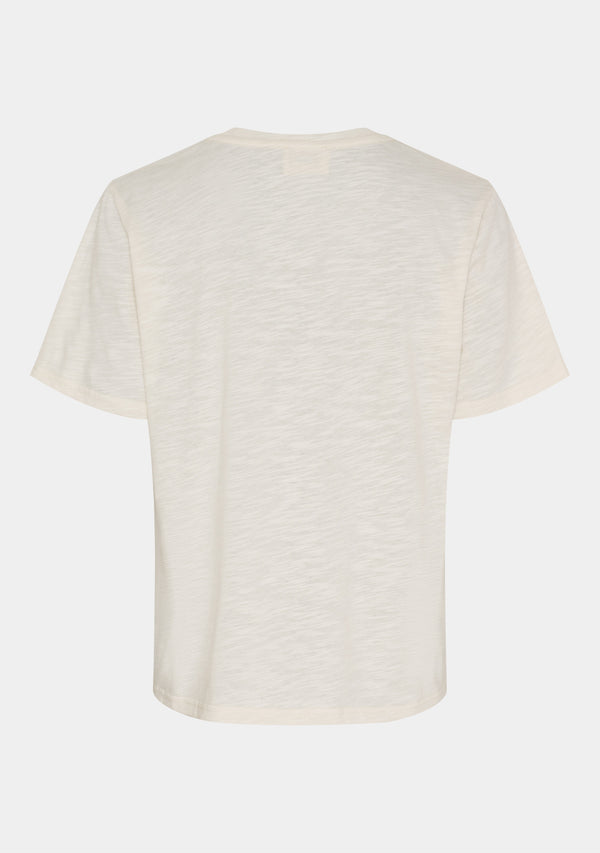 I SAY Kora Lip T-Shirt T-Shirts 101 Broken White