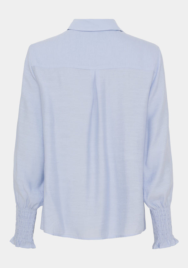 I SAY Lara Basic Shirt Shirts 619 Light Blue