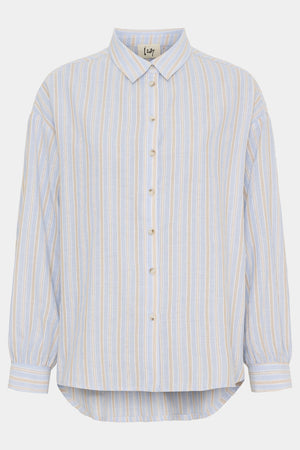 I SAY Liane Shirt Shirts B84 Light Blue Stripe