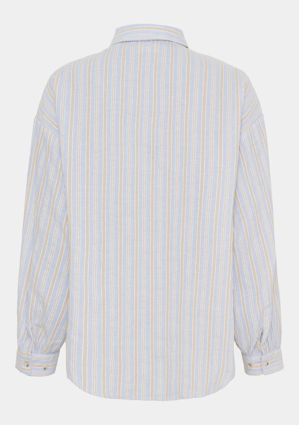 I SAY Liane Shirt Shirts B84 Light Blue Stripe